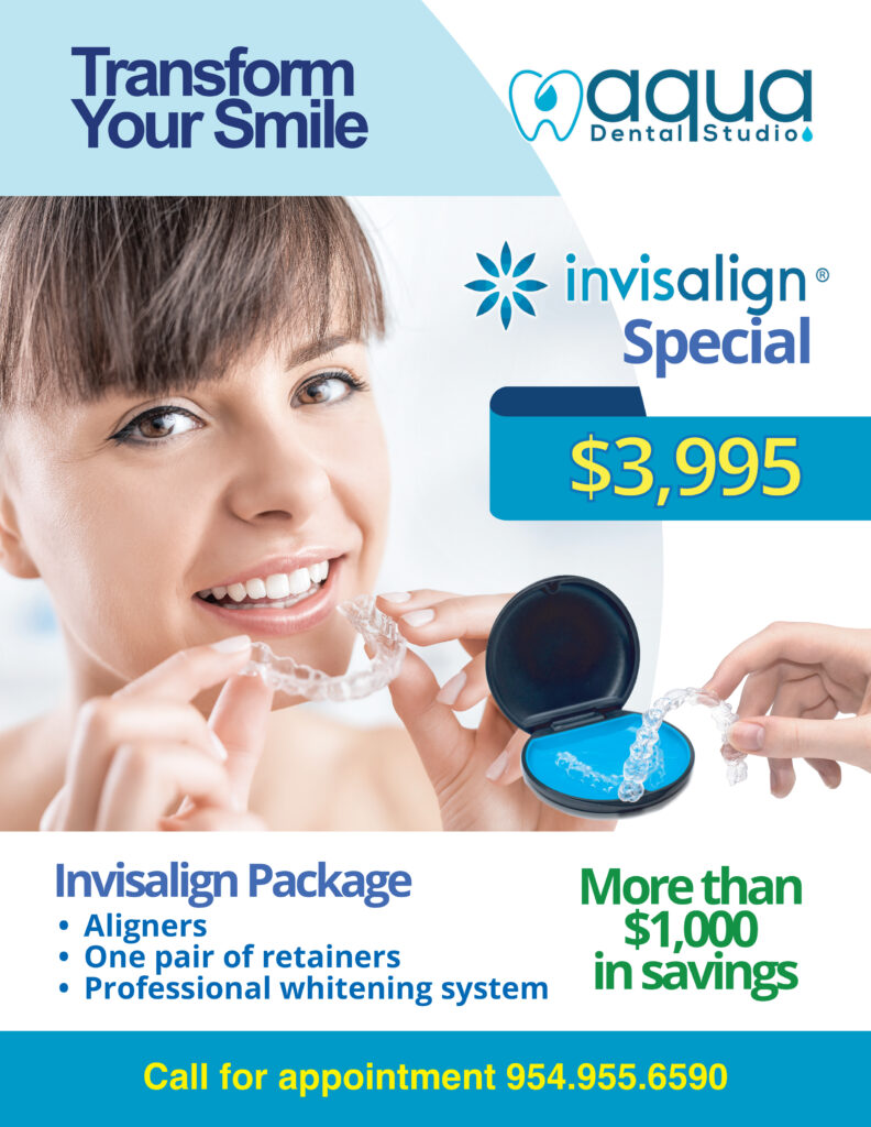 INVISALIGN® Coral Springs, FL  
Dr. Veronica Narvaez
Aqua Dental Studio